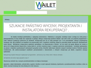 Instalacja rekuperacji na Dolnym Śląsku