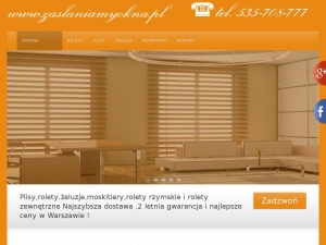 Sprzedaż i instalacja rolet zewnętrznych